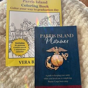 Parris Island Coloring Book and Planner Set book